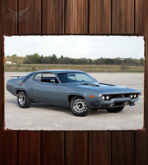 Металлическая табличка Plymouth Road Runner 383 Металлическая табличка Plymouth Road Runner 383